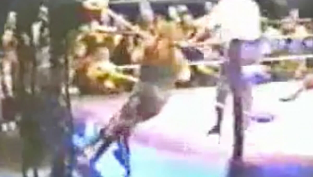 Mick Foley | "How I Lost My Ear in Germany" In an incredibly frightening moment, Mick Foley gets caught up in the ropes in a match against Vader in Germany in '94. Moments later, he would lose his ear.