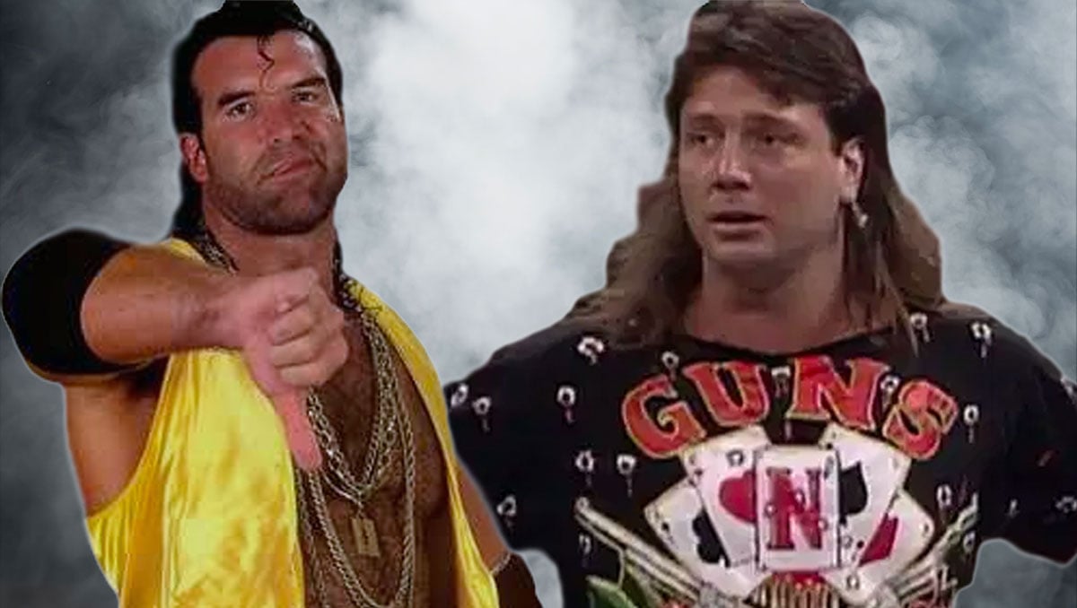 Scott Hall and the Time He Beat Up a Sleeping Marty Jannetty Scott Hall and Marty Jannetty - Their Barbaric Backstage Fight