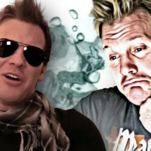 Chris Jericho: no stranger to the drink!