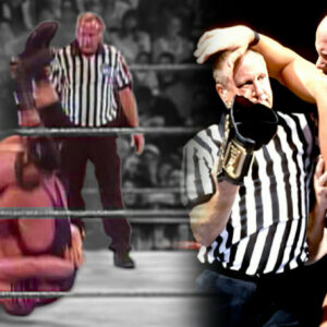 Steve Austin, Owen Hart, and the infamous botch that injured Austin's neck at SummerSlam 1997.