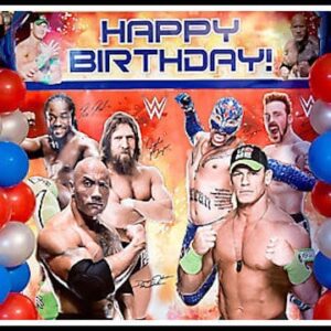 Wrestling Party Themed Birthday Party