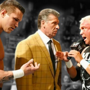Randy Orton, Vince McMahon, and Mr. Kennedy.