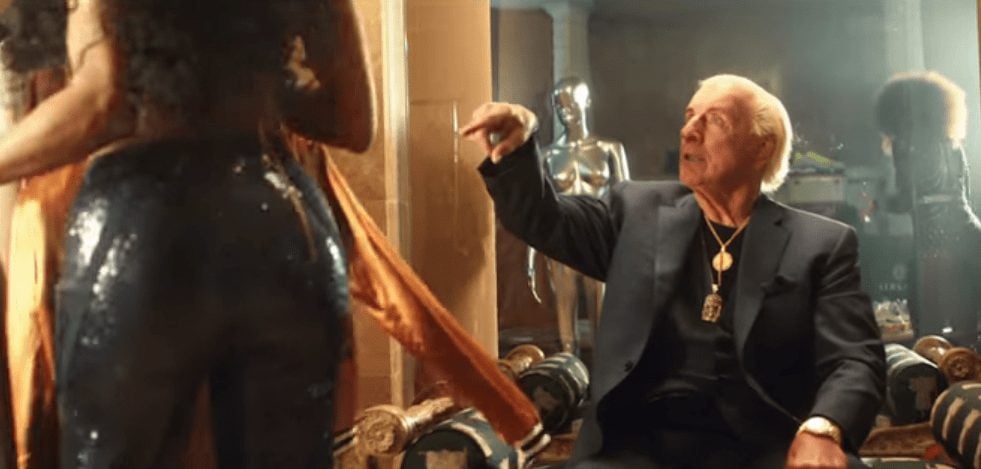 8 Wrestler Music Video Cameos You May Have Missed Wrestler Cameos in Music Videos - Ric Flair stares at a lovely lady's behind in 21 Savage, Offset & Metro Boomin's 'Ric Flair Drip' music video