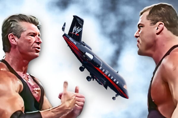 Kurt Angle, Vince McMahon, and their Brutal Fight on a Flight!