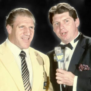 Bruno Sammartino and Vince McMahon used to share the stick as commentators for the then-WWF in the early 1980s, but a heated feud between the two of them kept Sammartino away from WWE for over 25 years.