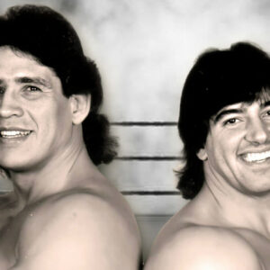 Strike Force: Tito Santana and Rick Martel.