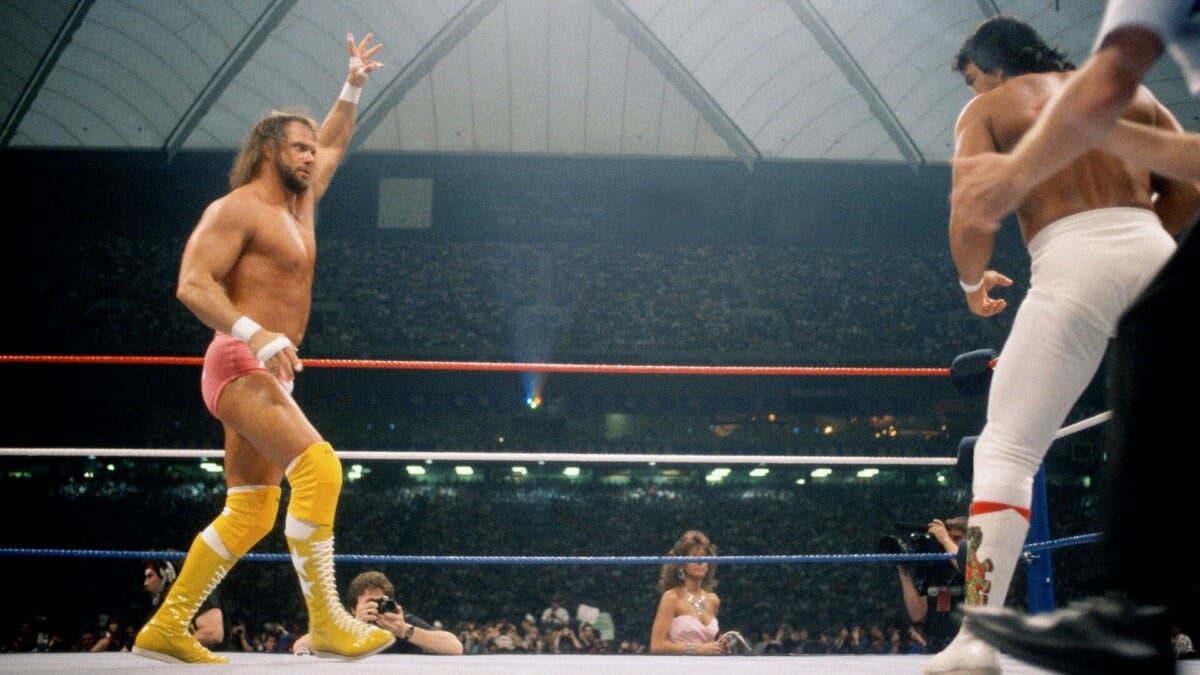 Pro Wrestling Stories - Randy Savage at a baseball game in 2011