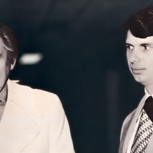 Vincent James McMahon (Vince Sr.) and his son Vincent Kennedy McMahon (Vince Jr.) pictured together. Vince McMahon Sr. died of pancreatic cancer on May 24, 1984, at age 69.