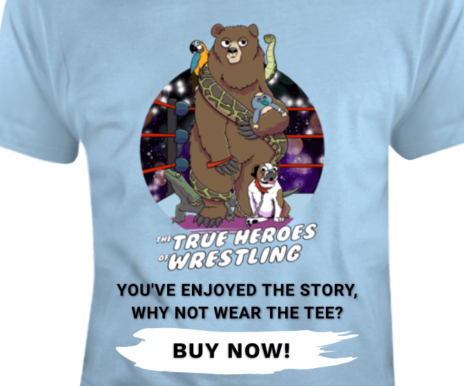Purchase the True Heroes of Wrestling shirt inspired from this story on PWSTees.com today!