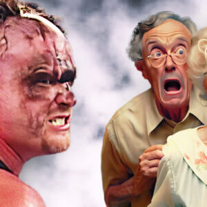 What a fright! "Kane" Glenn Jacobs shares a story of the time he gave an old couple the fright of a lifetime!