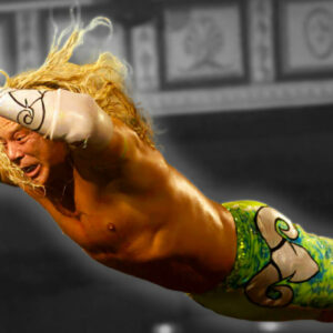 In the movie The Wrestler (2008), actor Mickey Rourke gives a performance of a lifetime as Randy “The Ram” Robinson.