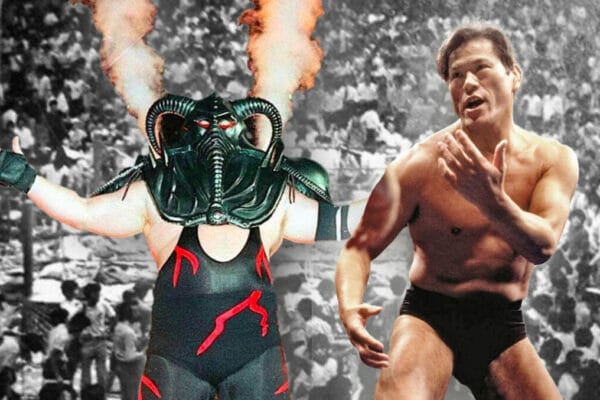 Big Van Vader and Antonio Inoki Incite a Riot in Sumo Hall