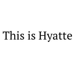 The signature sign-off for Chris Hyatte.