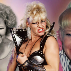 The ever-formidable yet wonderful Luna Vachon over the years.