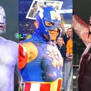 From Daredevil to Gene Simmons, The Flash to The Terminator, here is a look back at many nods Rey Mysterio has made to pop culture icons over the years!