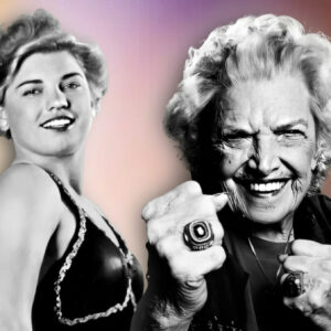 The fierce yet wonderful Mae Young.