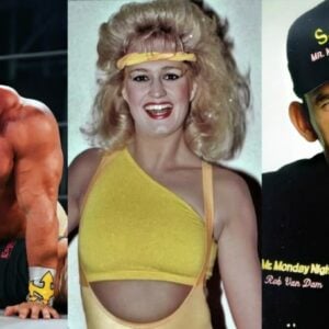 Brian Cage, G.L.O.W.'s Sunny The California Girl, and Bill Alfonso were on the receiving end of these memorable wrestling ribs and road stories!