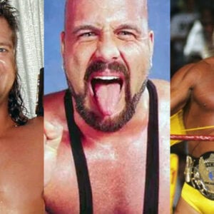 Mike Awesome, Horace Hogan (Michael Bollea), and Hulk Hogan.