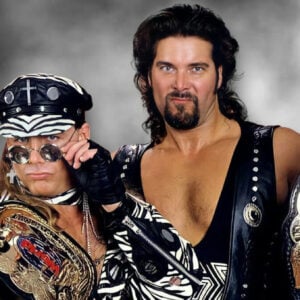 The "Two Dudes With Attitudes!" - Shawn Michaels and Diesel.