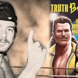 A young B Brian Blair and the cover of his new book, Truth Bee Told.