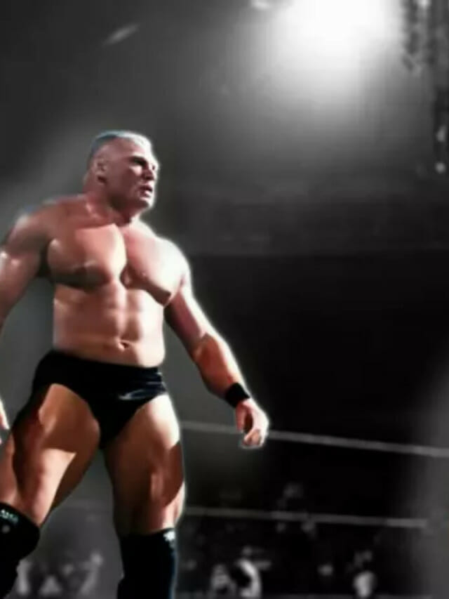 Brock Lesnar and The Rock – The Real Story of SummerSlam 2002 Story Poster Image