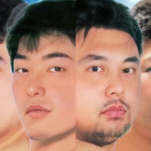 The Four Pillars of Heaven of All Japan Pro Wrestling: Mitsuharu Misawa, Kenta Kobashi, Toshiaki Kawada, and Akira Taue.