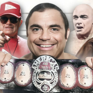 "The Golden Greek" John Tolos over the years.