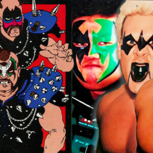 "Oh, what a disaster!" The Road Warriors were as over as any tag team ever, and there were many clones of the mighty duo along the way!