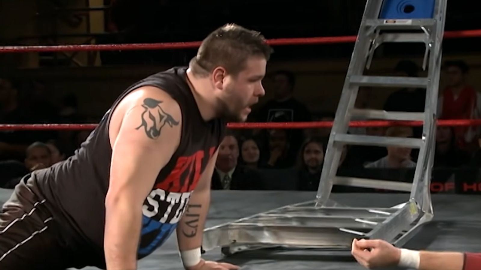 8 Ladder Matches That Redefined Wrestling History Kevin Steen and El Generico compete in a Ring of Honor ladder match