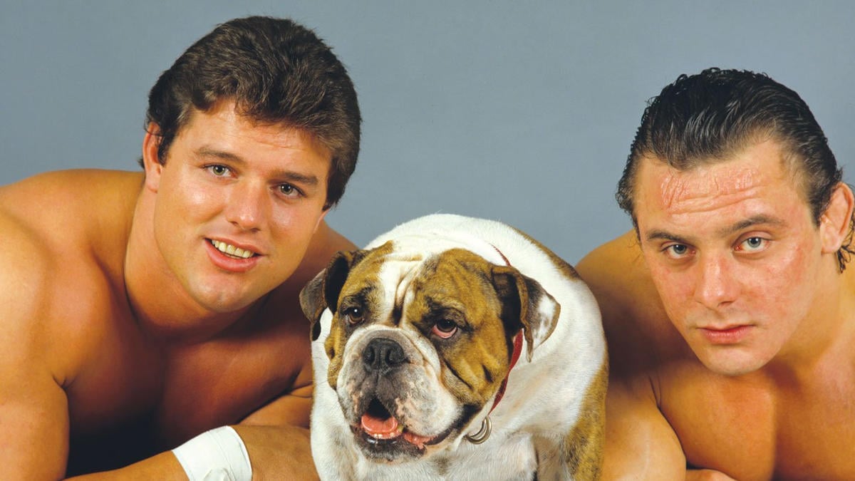 Dynamite Kid, Tom Billington, and Davey Boy Smith, The British Bulldogs, were WWF World Tag Team Champions who, alongside their bulldog Matilda, became one of the most beloved and gifted tag teams ever to compete in the World Wrestling Federation.