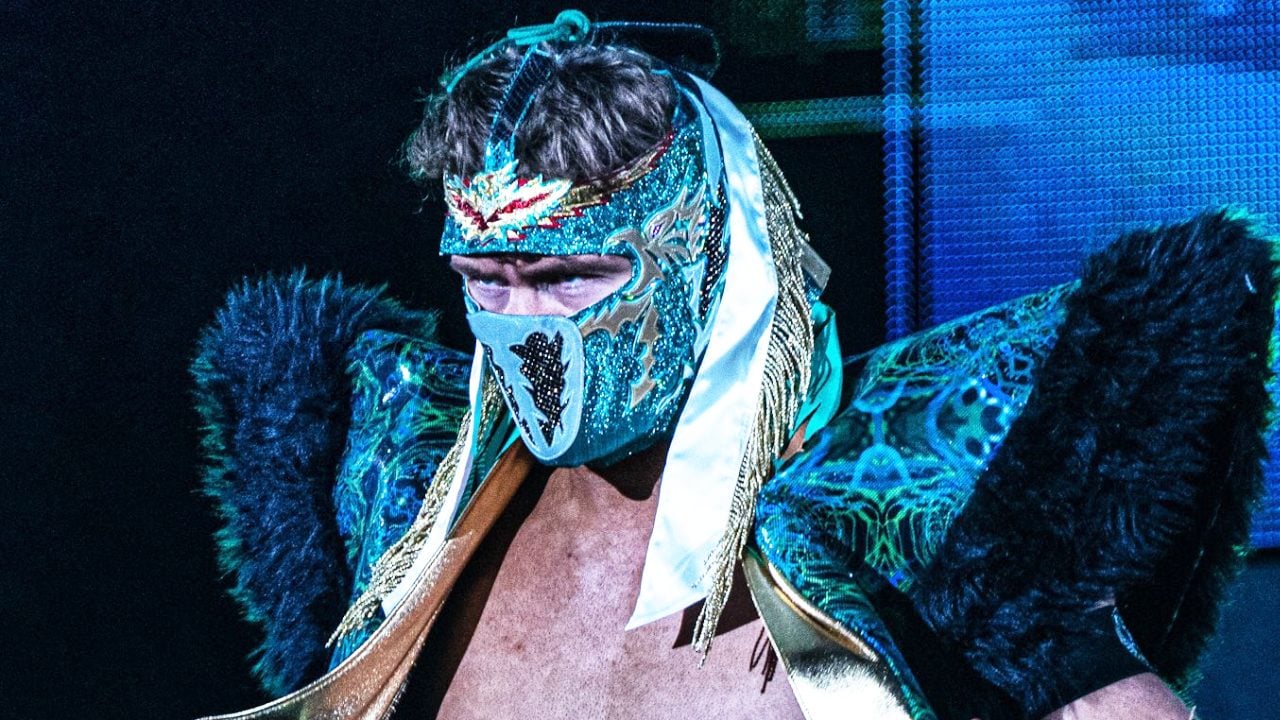 Will Ospreay wears a Hayabusa mask during his 2022 entrance at an NJPW event, paying tribute to Eiji Ezaki's influence on modern high-flying wrestling. Ospreay's tribute represented one of many contemporary wrestlers who credit Hayabusa's innovative aerial techniques as foundational to their wrestling style. 
