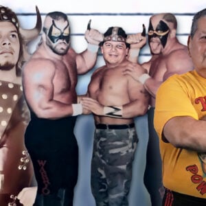 From his prime in the 1970s as a horned Viking warrior (left), to managing international stars like the Road Warriors during WWC’s golden era in 1985 (center), to his current role as an elder statesman preserving El Salvador’s wrestling legacy through his grandson’s Espiritu Pro Wrestling Dojo (right), El Vikingo (Salvador Pérez) has left an indelible mark on five decades of Central American wrestling history.