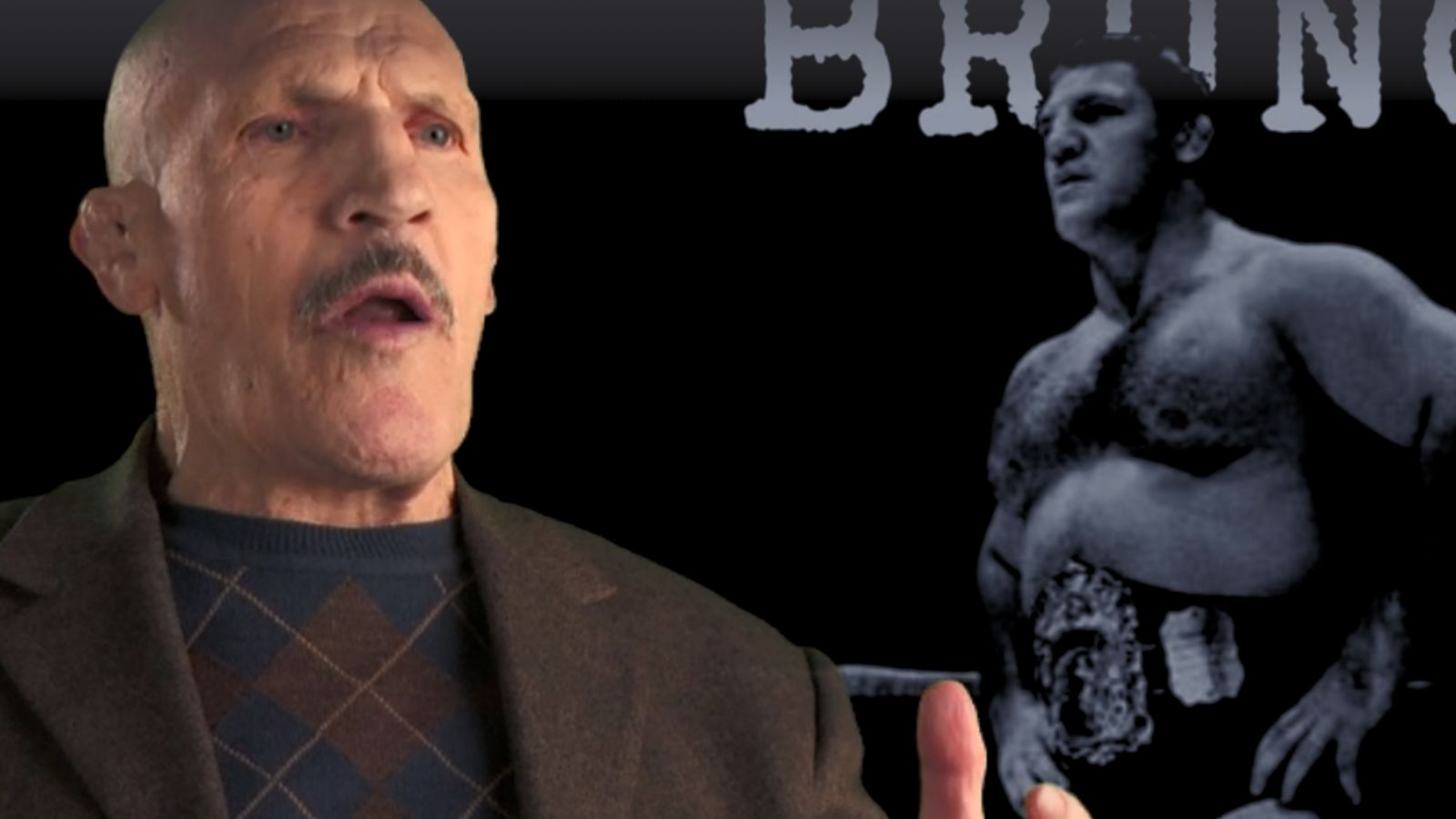 Elderly Bruno Looks Back.