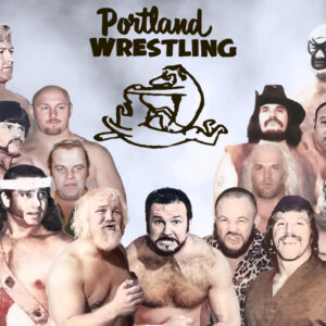 The Portland Northwest (PNW) Wrestling territory, initially under the tutelage of Ted Thye (top left) and later Don Owen (bottom left), thrived with stars such as (from left to right) Beauregarde, the Von Steigers (Kurt and Karl), Elton Owen, Sandy Barr, Billy Jack (later Haynes), Jimmy Snuka, Stan Stasiak, Moondog Lonnie Mayne, Dutch Savage, Terrible Tony Borne, The Royal Kangaroos ("Lord" Jonathan Boyd and Norman Frederick Charles III), Ed Wiskoski (later Colonel DeBeers), The Grappler (Len Denton), Shag Thomas, Rip Oliver, Roddy Piper, Buddy Rose, and a host of others.