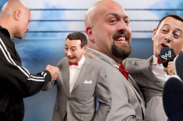 Pee-wee Herman’s Unlikely Pro Wrestling Crossover