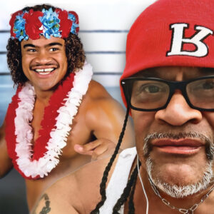 Sam Fatu—The Tonga Kid—reflects on his journey, from debuting in WWF at 17 to eating Matilda on live TV and tragically witnessing Bruiser Brody’s murder. As part of the Anoa’i dynasty, his legacy continues through his son in WWE.
