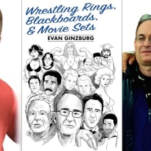 Evan Ginzburg proudly announced the release of his latest book, "Wrestling Rings, Blackboards, and Movie Sets," a memoir filled with 100 never-before-told tales featuring wrestling legends like Bruno Sammartino, Johnny Valiant, and Killer Kowalski, as well as iconic celebrities like Mickey Rourke, Muhammad Ali, and Nicolas Cage.
