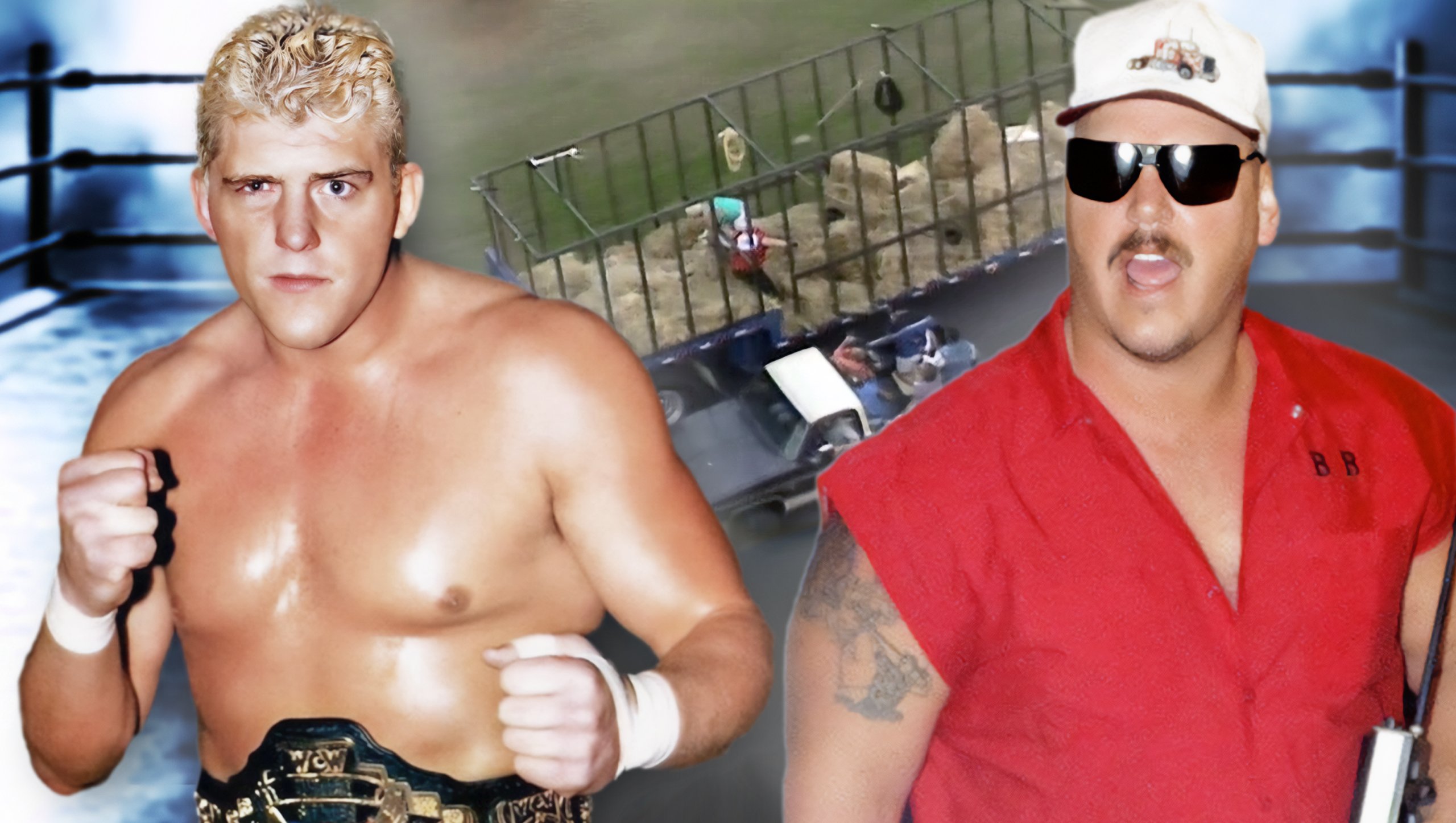 At WCW Uncensored ’95, “The Natural” Dustin Rhodes and Blacktop Bully (Barry Darsow) clashed in the infamous King of the Road Match; a one-of-a-kind, high-risk battle atop a moving 18-wheeler that remains one of wrestling’s most notorious gimmick matches.