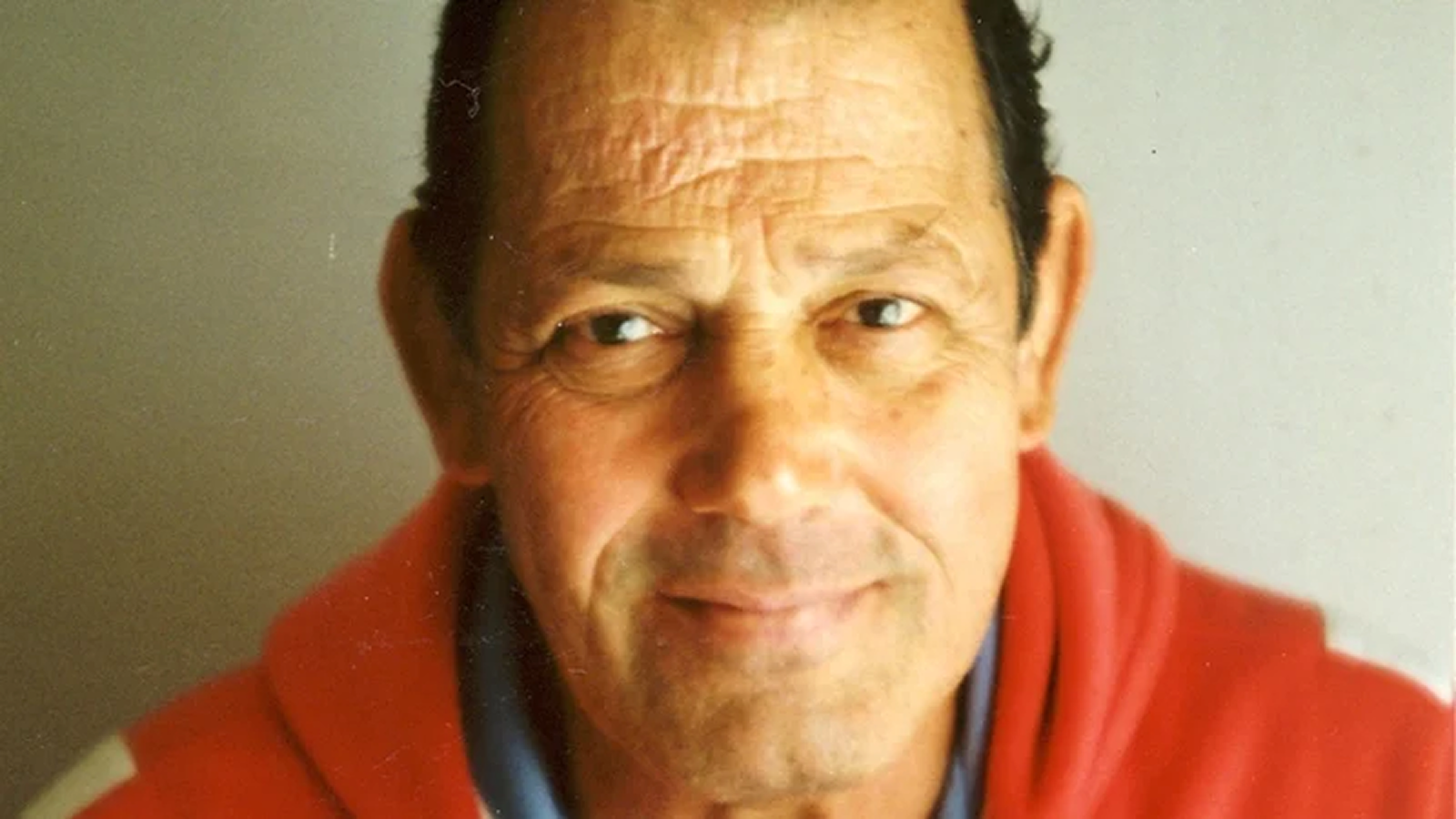 An older Mario Milano poses for a press photo during the final decades of his life after he had retired from the ring.