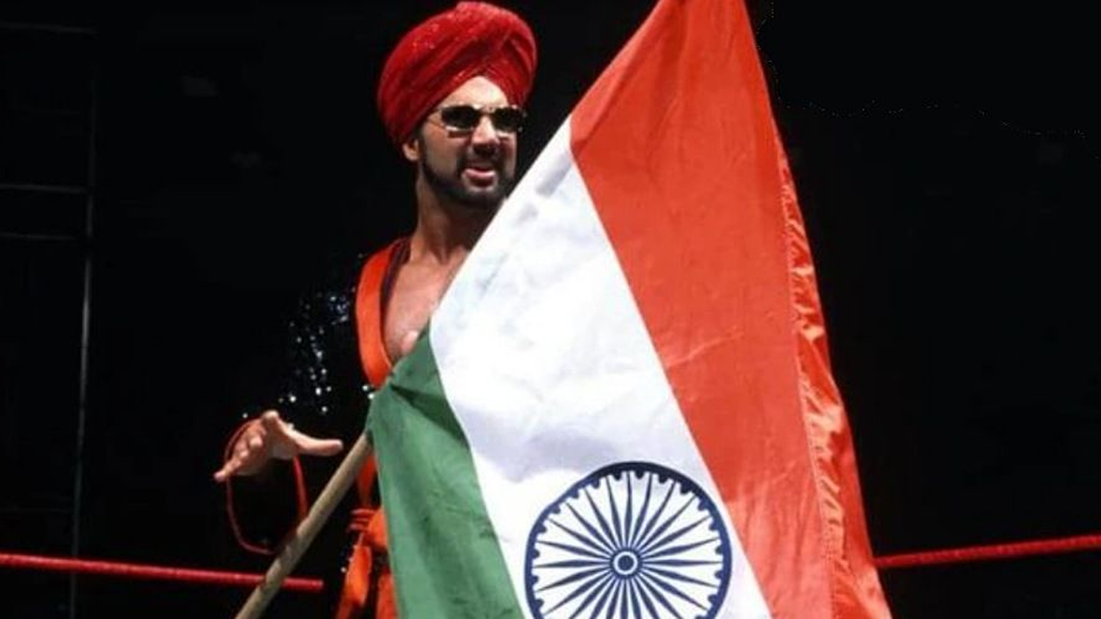 Tiger Ali Singh during his peak WWE years before injuries, backstage politics, and creative failures led to his 2002 contract termination and lawsuit.