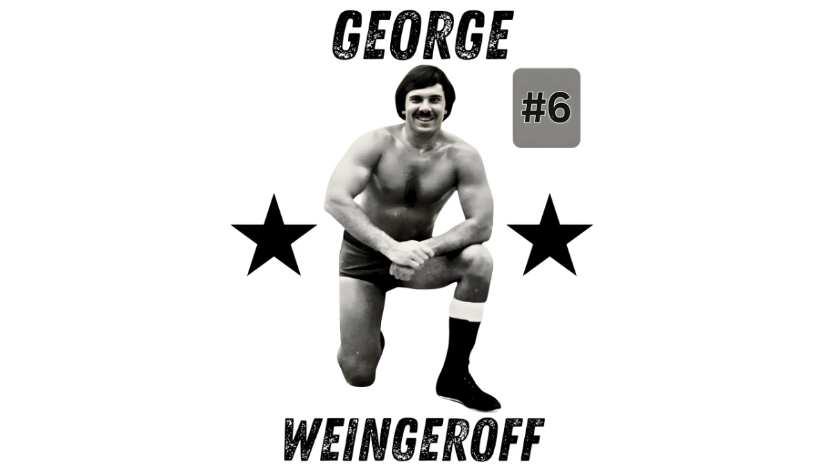 George Weingeroff: A Legally Blind Wrestler's Secret Tale George Weingeroff promotional photograph from his professional wrestling career, during which he competed for 18 years while legally blind.