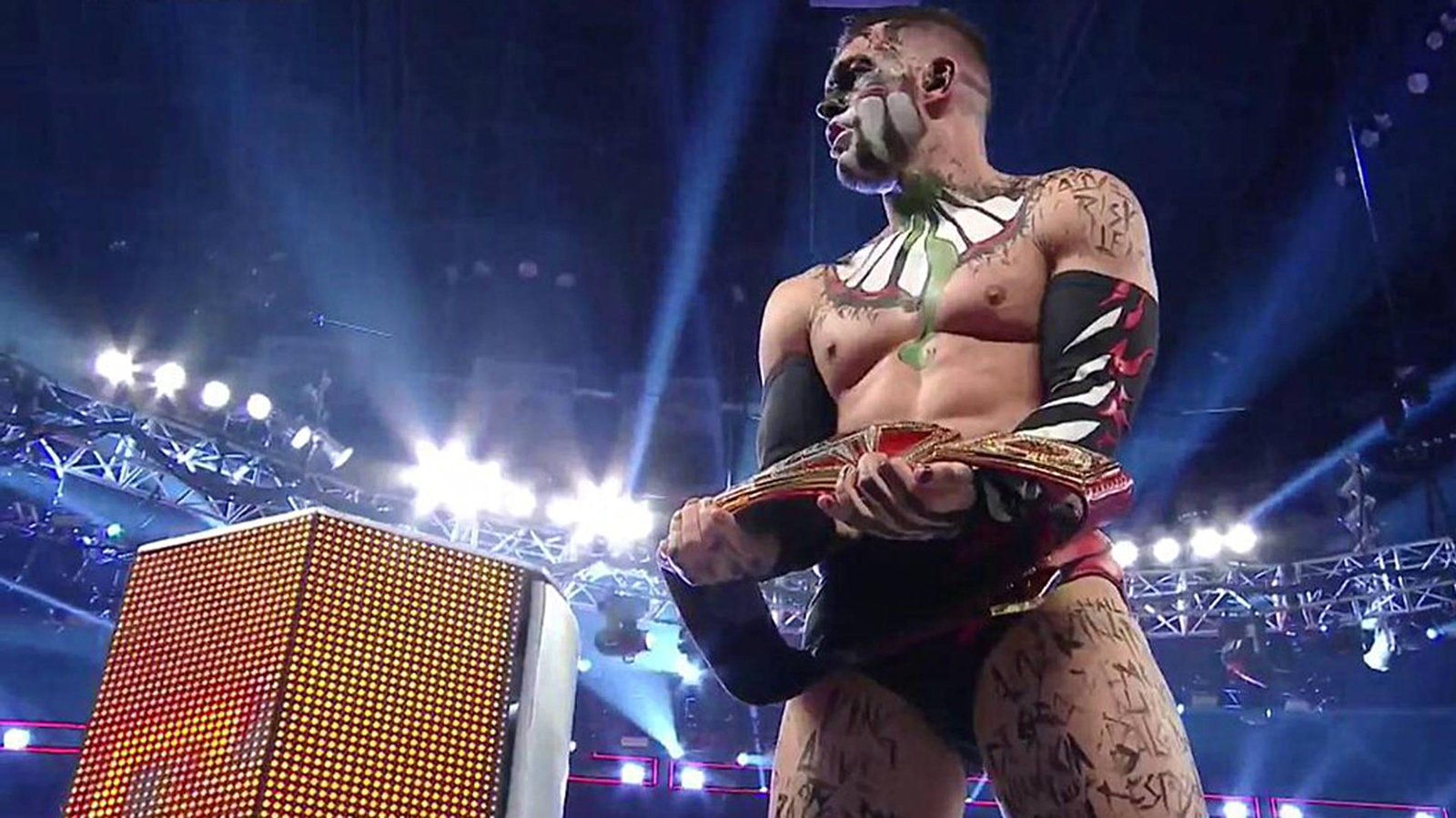 Finn Balor holds the WWE Universal Title at SummerSlam 2016 and is crowned the first champion in what could have been an era-defining momentum. Due to a shoulder injury, Balor would be forced to relinquish the title the next night on Raw and it would be months before he competes again.