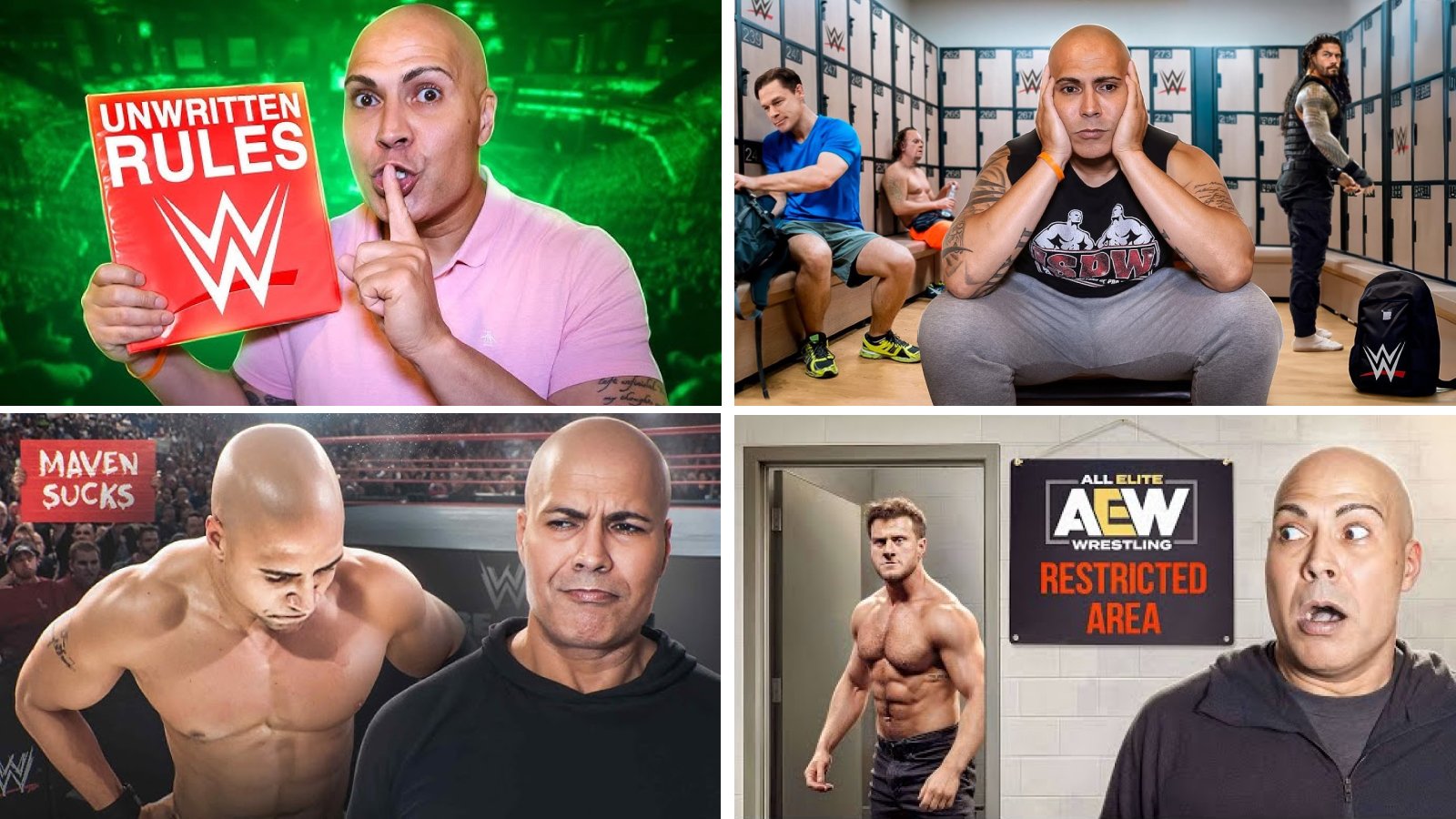 Maven Huffman’s YouTube channel has seen immense success, helping him reach a new audience and reignite interest in his wrestling career. 