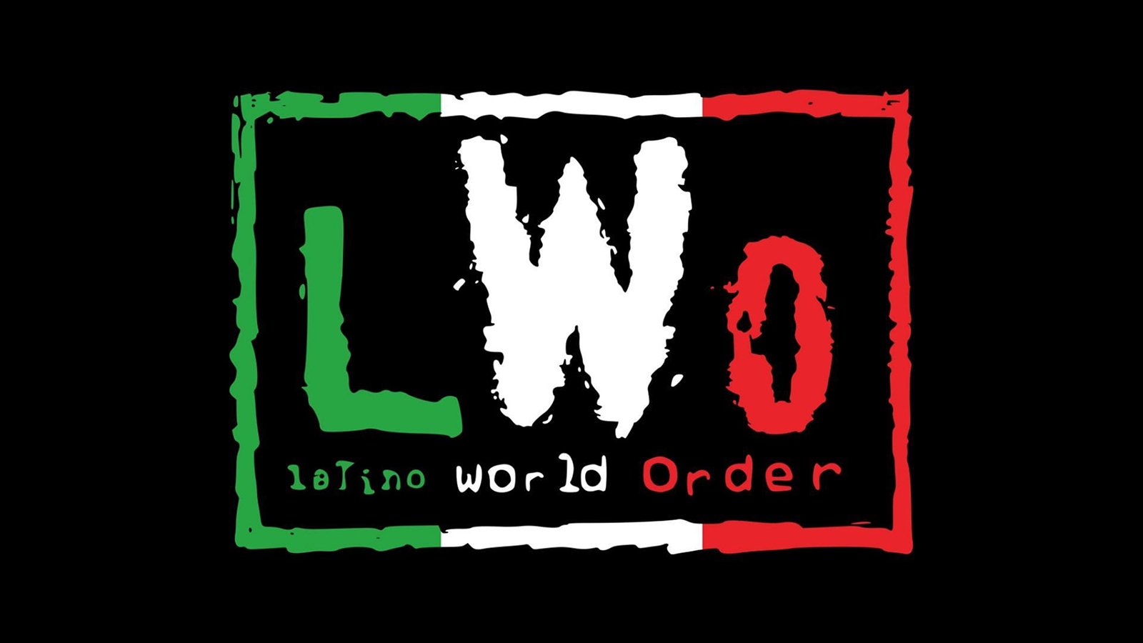 The Latino World Order logo, adapted from the original NWO design, represents a brand that evolved from WCW's 1998 mid-card faction to WWE's modern main event stage, cementing its significance in American professional wrestling.