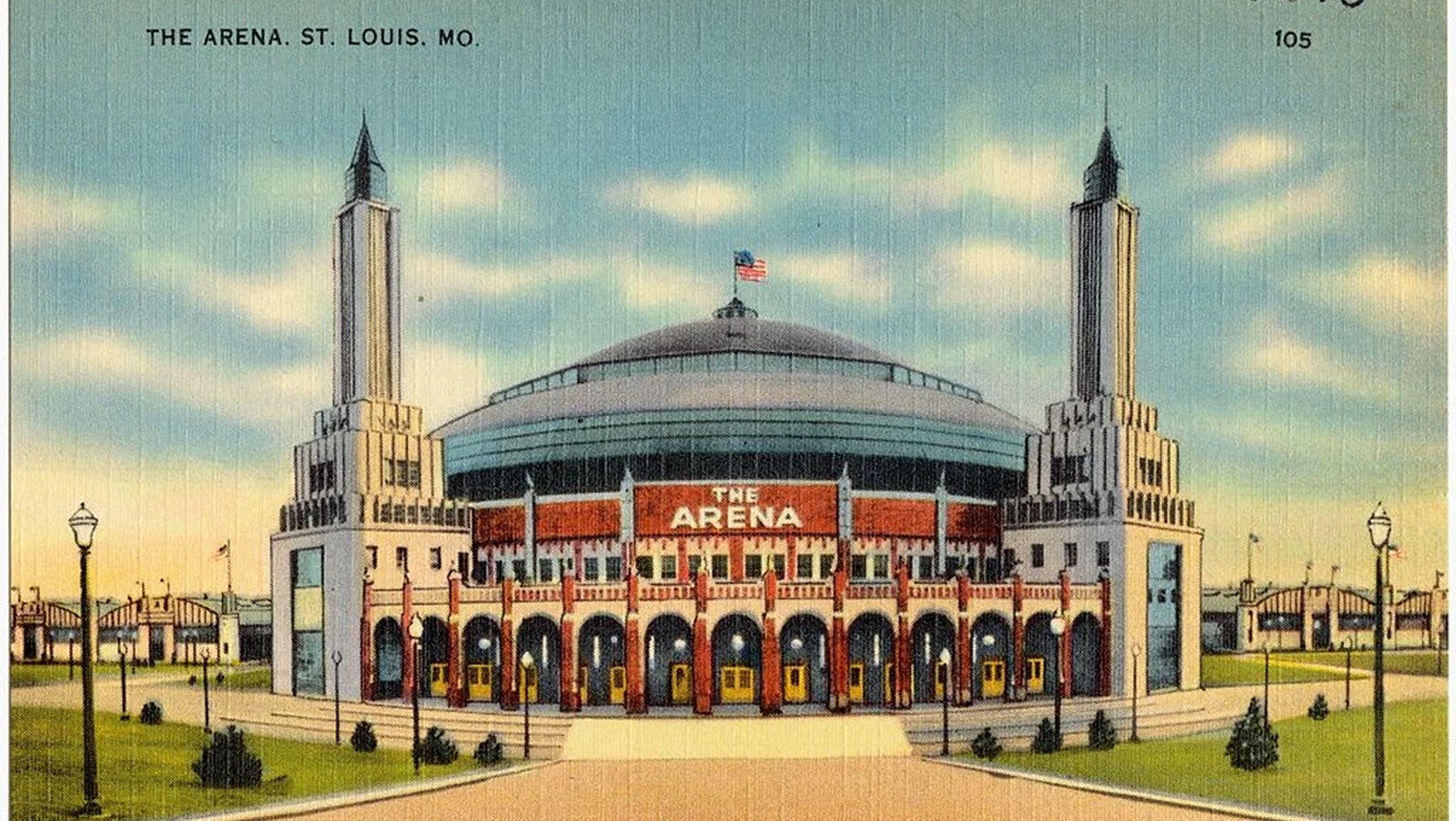 St. Louis Arena (formerly known as the Checkerdome from 1977 to 1983) was an indoor arena in St. Louis, Missouri. Upon its opening in 1929, it was the second largest indoor arena in the United States with a seating capacity of over 14,000 people, only Madison Square Garden with its capacity of over 18,000.