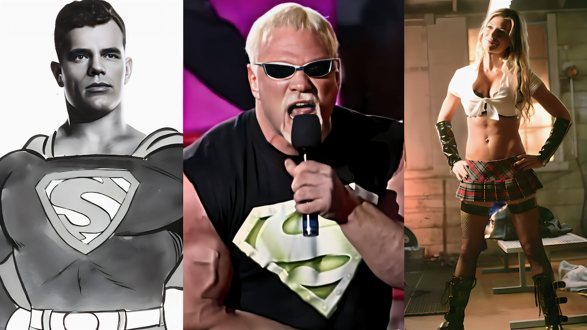 From the real-life wrestler who helped shape Superman’s iconic look to WCW’s 
