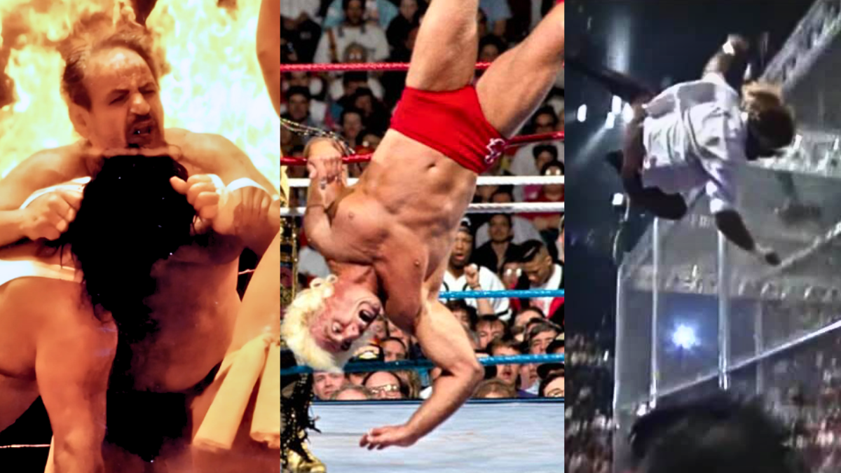 Discover 13 wrestlers who mastered visual drama, crafting some of pro wrestling’s most haunting and graphic moments.