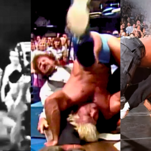 From the first televised table spot in the 1960s, to Ric Flair vs Terry Funk at Clash of the Champions IX in 1989, to Edge spearing Mick Foley through a flaming table at WrestleMania 22 in 2006, read on to discover 15 of the most destructive and memorable table spots in history!