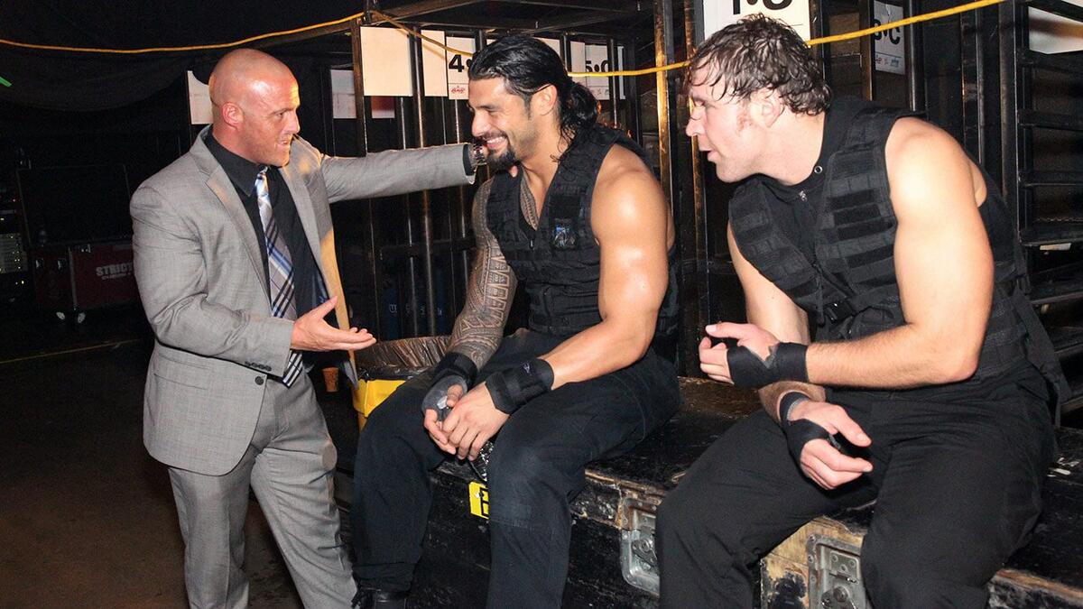 Joey Mercury: The Night One Ladder Changed Everything Roman Reigns and Dean Ambrose with Shield mentor Joey Mercury backstage during their WWE run. A three time WWE Tag Team Champion turned producer and trainer, Mercury was often viewed as the unofficial fourth member of The Shield for the way he shaped their matches and careers.