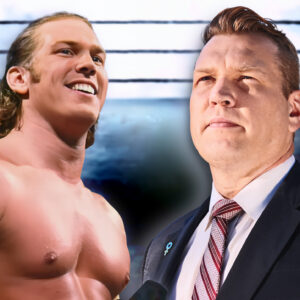 Christopher Nowinksi: From WWE as 'Chris Harvard’ (left, in 2002) to leading CTE researcher at Boston University (right). A single concussion ended his wrestling career and launched a mission to expose what the sports world didn’t want to see. Photo Credit: WWE / The New York Times. Artwork by Pro Wrestling Stories.